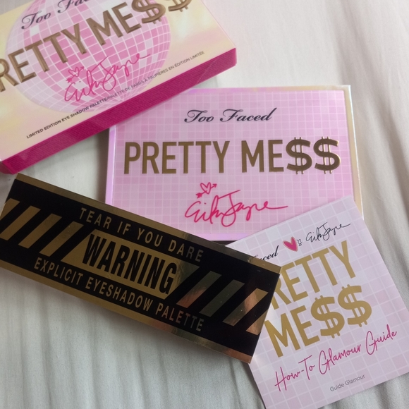 🥳HP🥳 Too Faced Pretty Mess Me$$ Erika Jayne Palette BNIB - Picture 6 of 6
